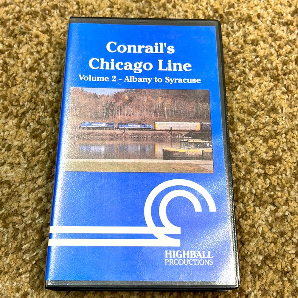 Contains Chicago Line vhs vol. 2 Albany to Syracuse